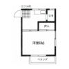 第2林間コーポの間取り画像