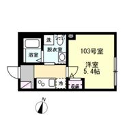 ベイルーム中央林間の間取り画像