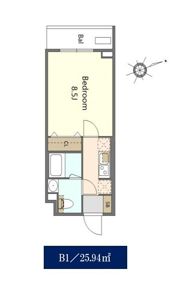 S-RESIDENCE玉川学園前の間取り画像