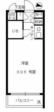 エトワール原町田の間取り画像