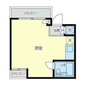 トーシンハイツ東林間の間取り画像