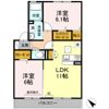 アンソレイエの間取り画像