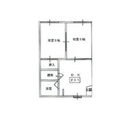 フォーブル谷上B棟の間取り画像