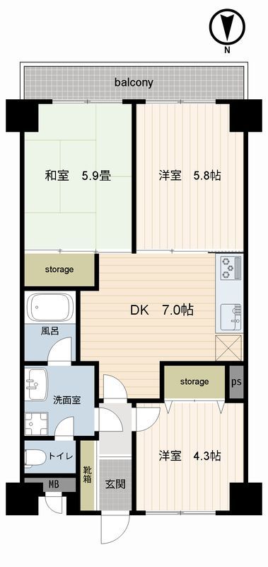 間取図