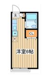 藤美ハイツの間取り画像