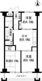 桜台ガーデンの間取り画像