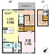 セジュールエスト参番館の間取り画像