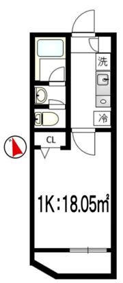 テラスフォレスタの間取り画像