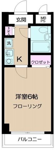日神パレステージ町田の間取り画像