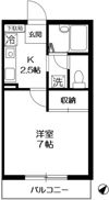 クリエール南林間の間取り画像