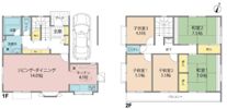 横浜市青葉区戸建ての間取り画像