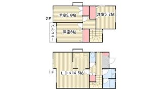 シャンプレンハイツつくし野IIの間取り画像