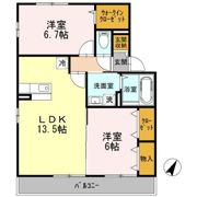 グランヴェール 壱番館の間取り画像