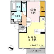 リディアの間取り画像