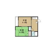 サニーヴィラBの間取り画像