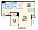 セレーノ東林間の間取り画像