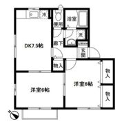 ベルエポック中央林間の間取り画像