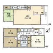古淵戸建の間取り画像