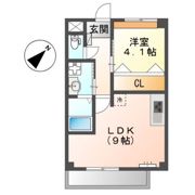 コート・ブリィス長津田の間取り画像