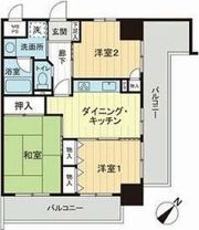 ライオンズマンション十日市場第2の間取り画像