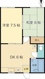 サンライズの間取り画像