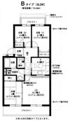 オクトス市ケ尾の間取り画像