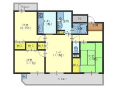 オーク・イマザトの間取り画像