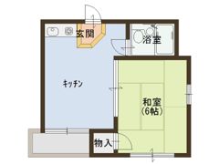 ヤサカパートIIの間取り画像