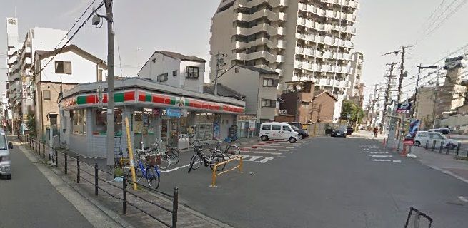 サンクス 勝山北店が至近