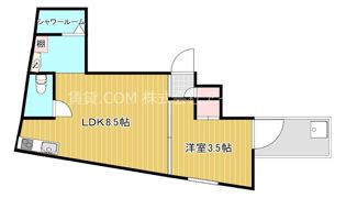 リエゾンコート大今里の間取り画像