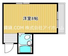 玉造クローバーハイツの間取り画像