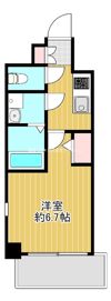 エスリード大阪上本町グリーズの間取り画像