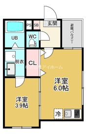 ハーモニーテラス巽北IVの間取り画像