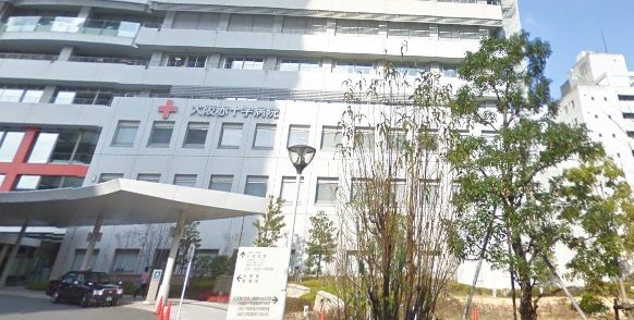 近くの大阪赤十字病院まで708m（徒歩9分）