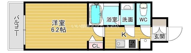 メインステージ天王寺サイドシティの間取り画像