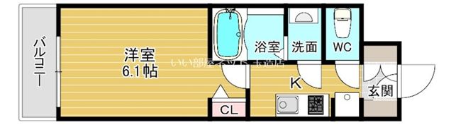 メインステージ天王寺サイドシティの間取り画像