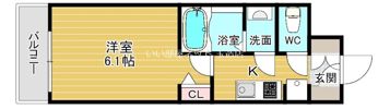 メインステージ天王寺サイドシティの間取り画像