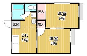 コーポシャインの間取り画像