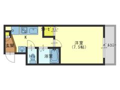 エイチ・ツー・オー東小橋IIの間取り画像