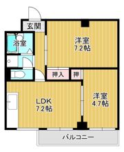 エルパラッツォ京橋の間取り画像