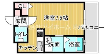 アクティコートクリスタル京橋の間取り画像