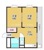 エルドムス陽光三番館の間取り画像