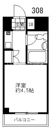 グレンヒルズ旭千林の間取り画像