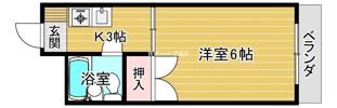 東洋プラザ蒲生の間取り画像