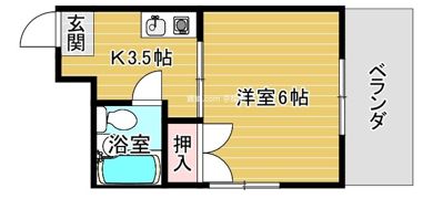 東洋プラザ都島中通の間取り画像