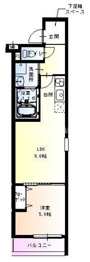 フジパレス大宮II番館の間取り画像