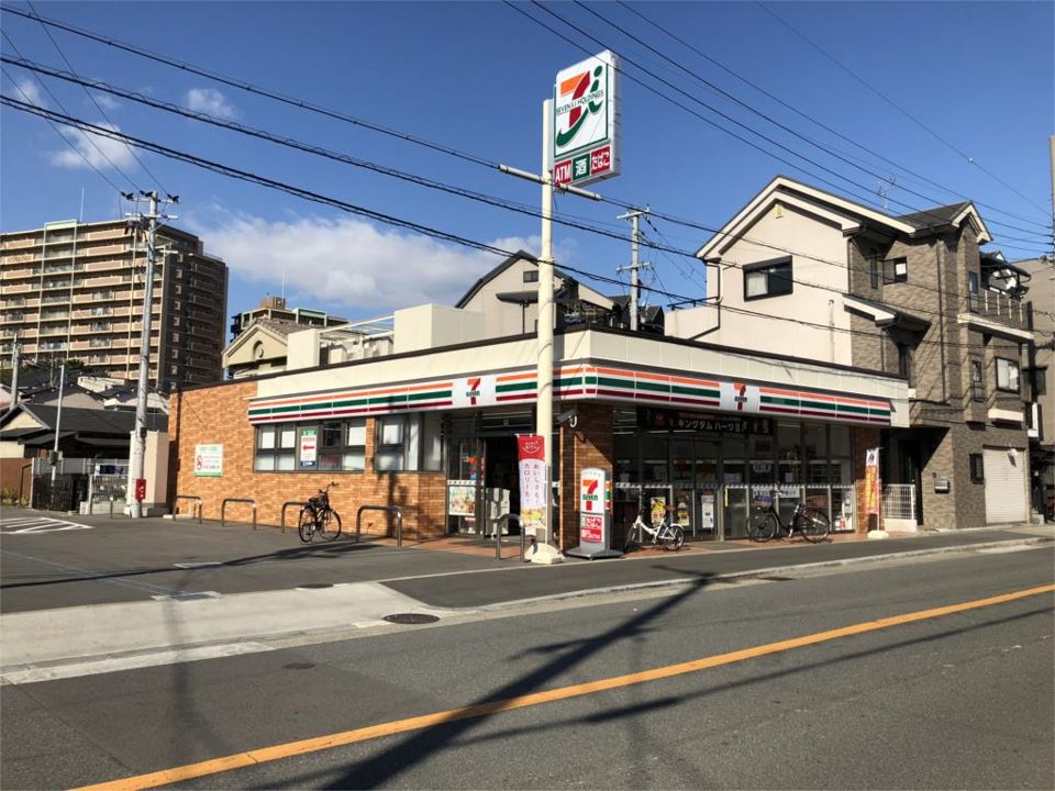 近くのセブンイレブン大阪毛馬橋店まで89m（徒歩2分）