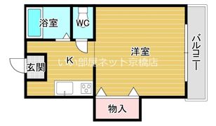 パークアベニュー桜ノ宮の間取り画像