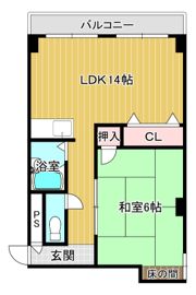 センチュリー鶴見の間取り画像