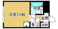 アムズ城北の間取り画像